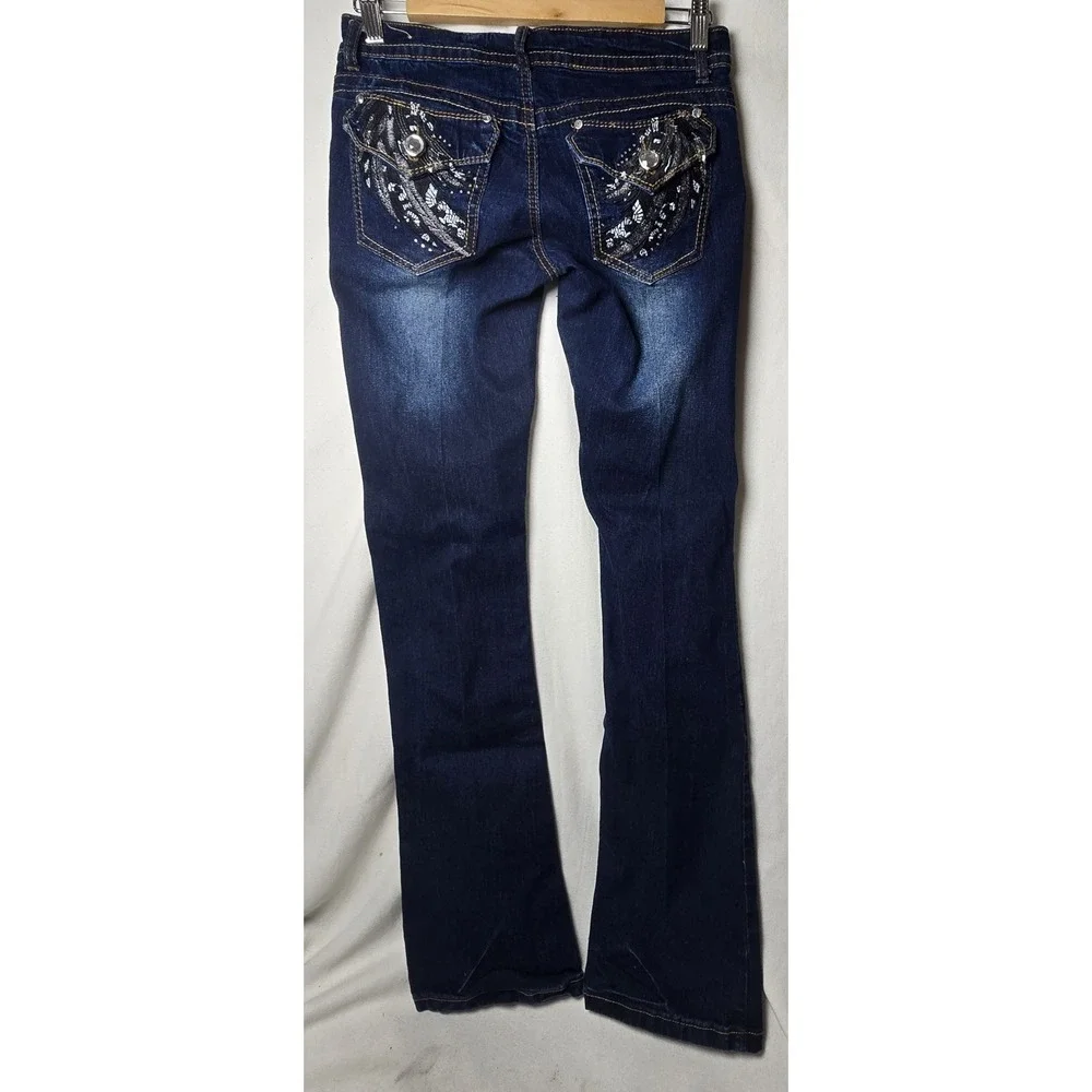 Southpole Jeans Juniors Size 3 Low Rise Stretch Denim (29x32) - Picture 2 of 6